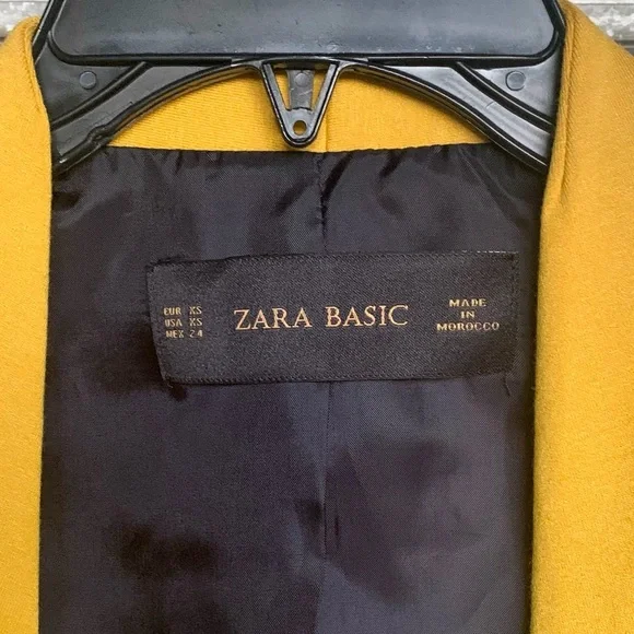 Zara Yellow Blazer - Picture 3 of 8